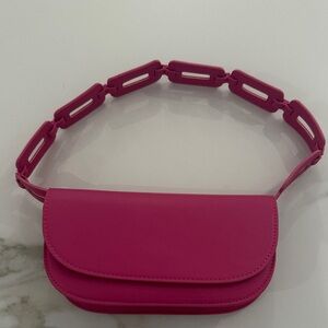 Melie Bianco Fuchsia Crossbody Bag